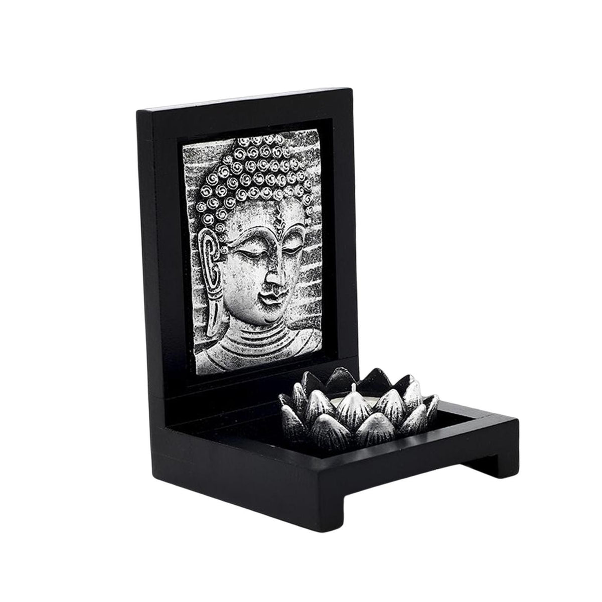 Buddha Candle Holder, Sculpture Collectible Ornament Tea Light Holders