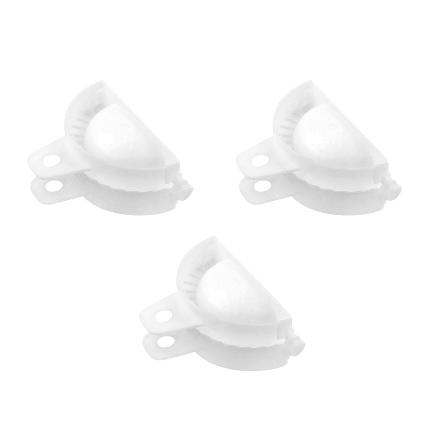 3Pcs Empanada Ravioli Pierogi Maker Dumpling Press Mould Kitchen Gadget G