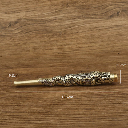 Brass Smoking Pipe Cigarette Filter Reusable Circulating filter cigarette Holder