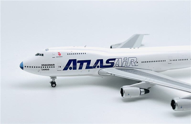 Phoenix Atlas Air For Boeing B747-230B N507MC Dragonair Cargo 1/400 plane Model