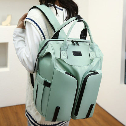 Women Backpacks Multifunction Waterproof Shoulder Bag Large Purse 20-35L Zipper