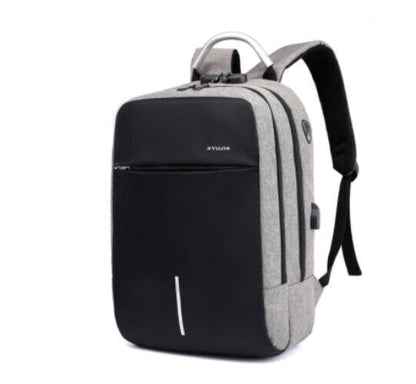 Business Laptop Backpack Bag Laptop 15.6 Inch Charging Schoolbag Oxford Cloth