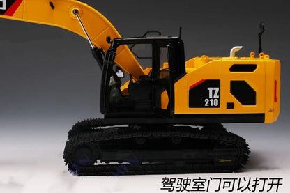 1:30 TZCO TZ210 Excavator Contruction Machine Equipment Diecast Metal Model