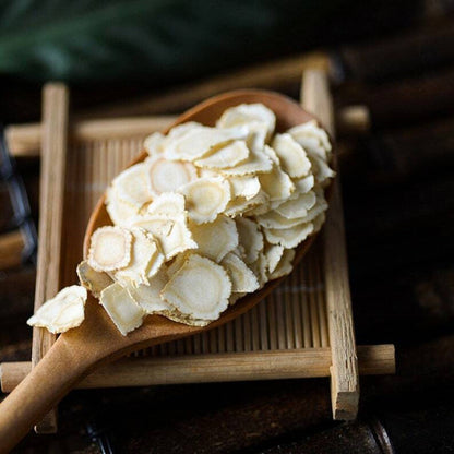 American Ginseng Root Slices Premium Natural Dried Herbal Root 100g