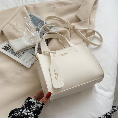 Soft Leather Crossbody Bag Women Solid Color Shoulder Purse Trendy Handbag Green