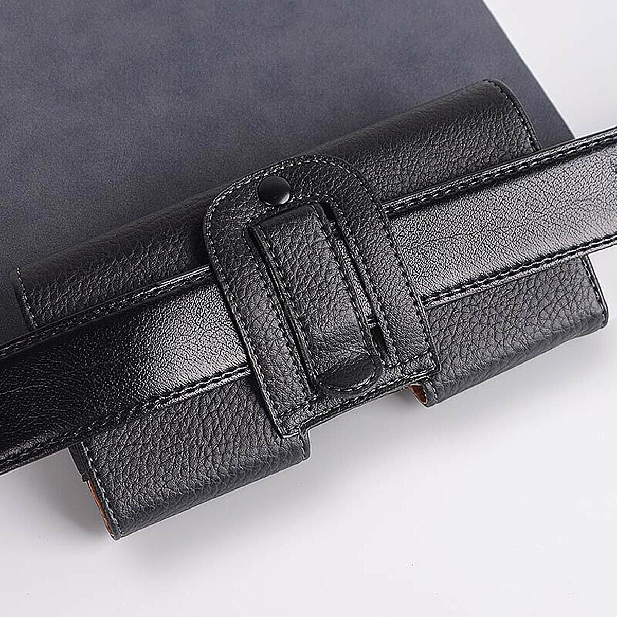 Leather Belt Clip Loop Pouch Holster for Samsung Galaxy S22 Series