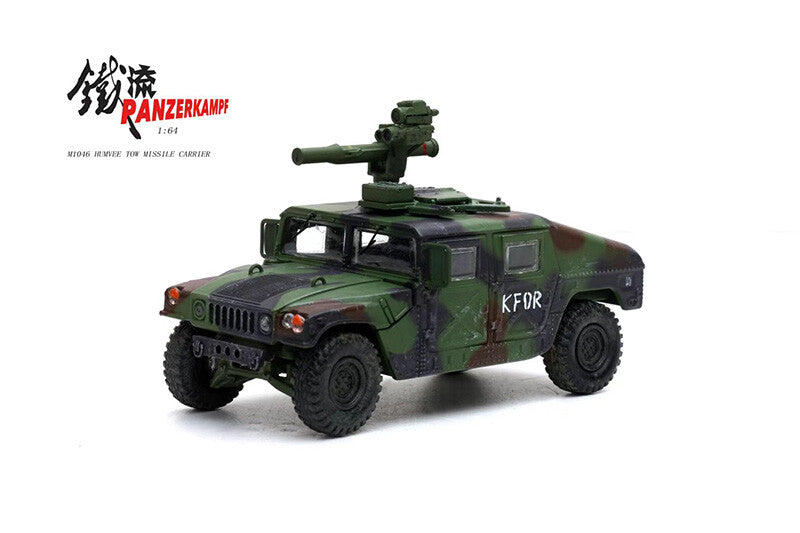 1/64 US M1046 Hummer BGM-71 TOW Carrier Model NATO Tri Color