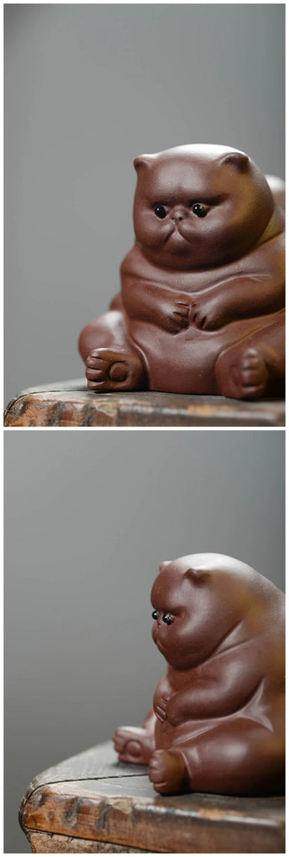 Tea Pet Figurine Desktop Ornaments Sculpture Crafts TeaSet Decoration Gifts