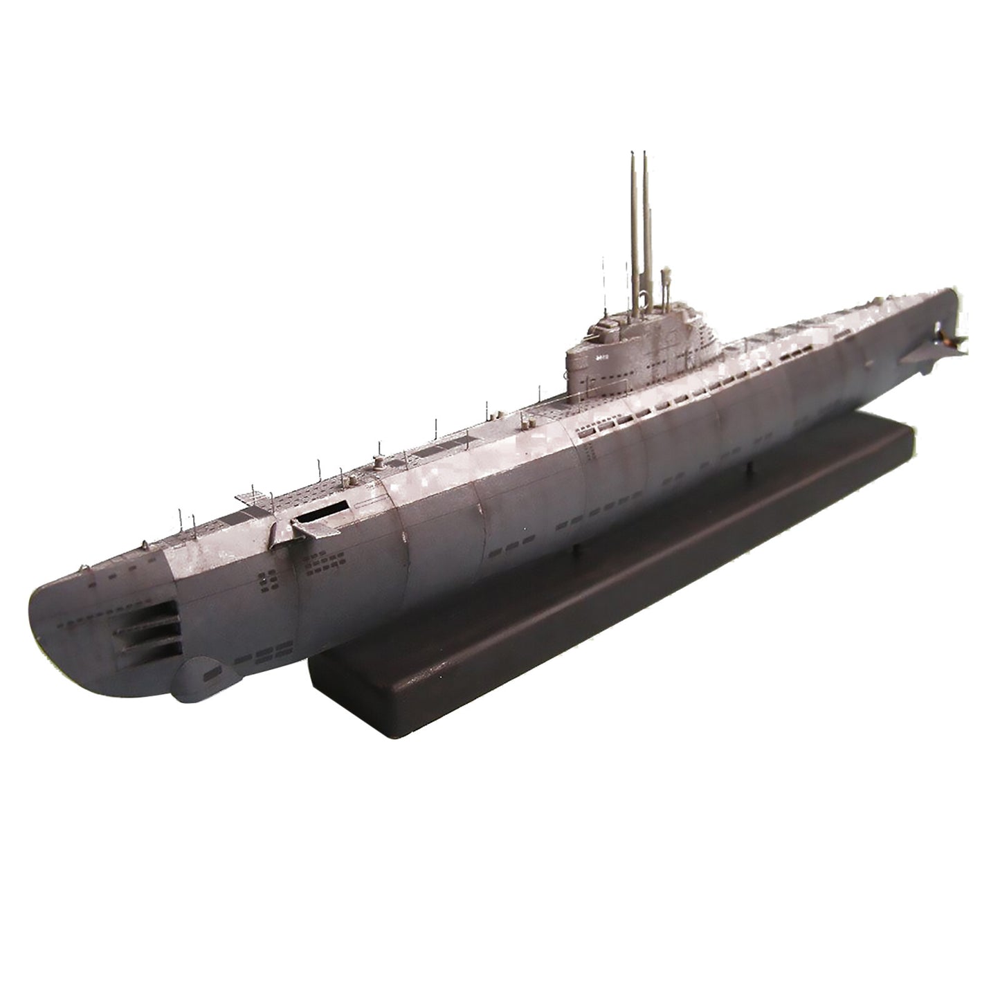 1:200 U-2536 U-boot Type XXI Submarine Paper Military Model Set DIY Kits