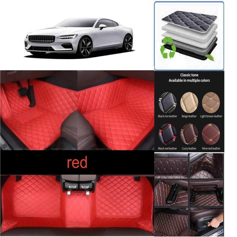 For Mini All Models Car Floor Mats Waterproof Auto Luxury Custom Mats Carpets