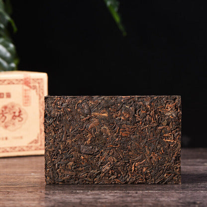 Menghai Ecological Big Tree Pu-Erh Black Tea Natural Puerh Ripe Tea Brick 1000g
