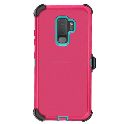 For Samsung Galaxy S9 /S9 PLUS Belt Holster Case Hard Shockproof Cover Accessory