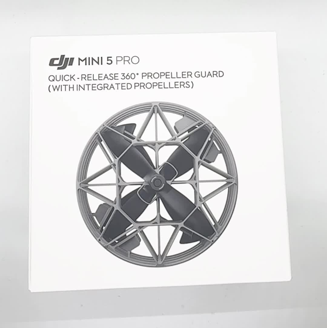 DJI Mini 5 Pro Quick-Release Propeller Guards w/Props – Mag Merge Storage&Safety