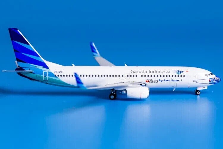 1:400 Phoenix Garuda Indonesia BOEING 737-800 Passenger Airplane Diecast Model