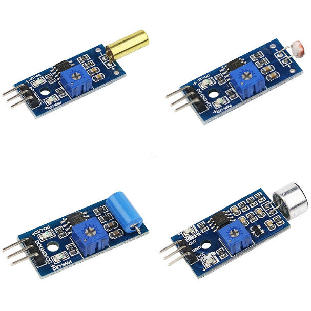 16Pcs Sensors Module Package Kit for Raspberry Pi 3 Raspberry Pi 2 Model B