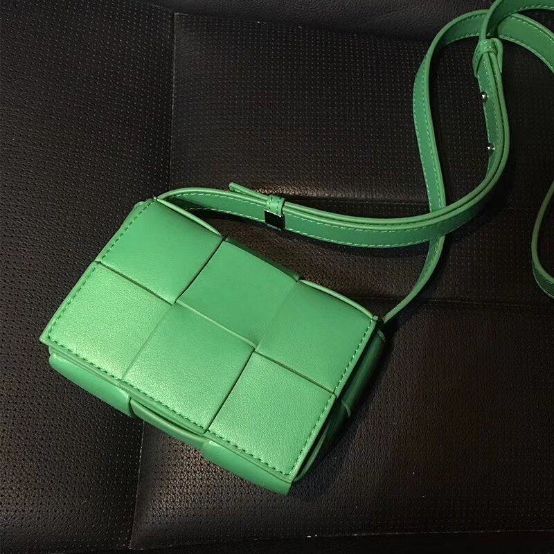 Mini Lipstick Purse Clutch Bag Crossbody Genuine Leather Shoulder Small Handbag