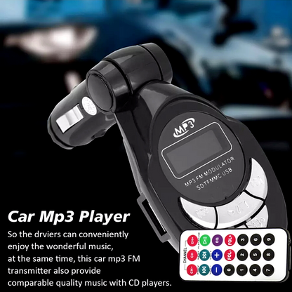 Universal Cargador FM Transmisor Para Carro Reproductor Con Bluetooth MP3 USB