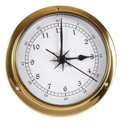 Hygrometer Barometer 115mm Wall Mounted Thermometer Tidal Clock Weather Station