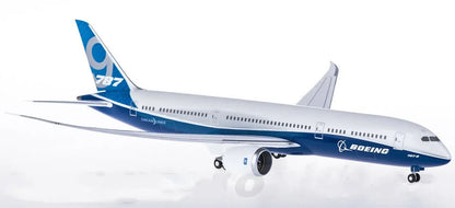 1:200 32CM Hogan DREAM LINER BOEING 787-9 Passenger Airplane ABS Plastic Model