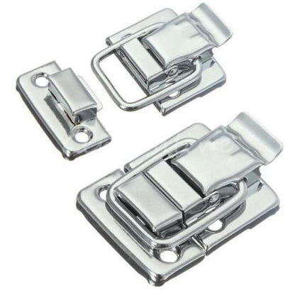 10Pcs Stainless Fastener Toggle Latch Catch Case Suitcase Box Chests Trunk Lock