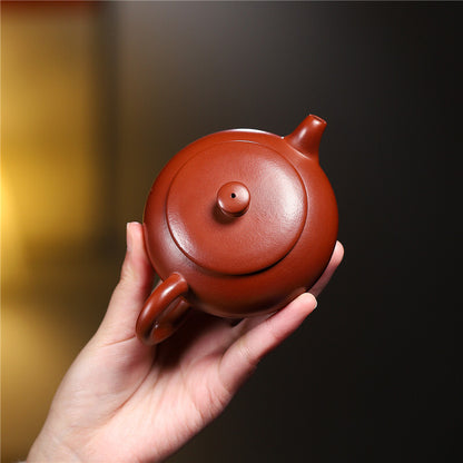 On Sales Marked Tea Pot 180ml Original Ore Real Yixing Zisha Dahongpao Clay Pot