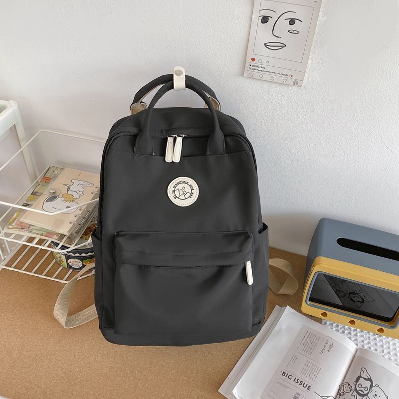 Waterproof Nylon Women Backpack Multifunction Travel Bags Schoolbag Student 1 PC