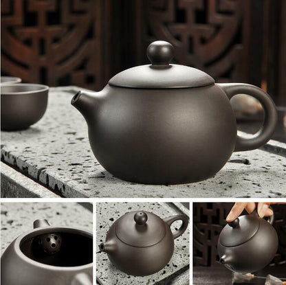 Handmade Drinkware China Kung Fu Purple Sand Teapot Tea Set Ceramic Teapot Cup