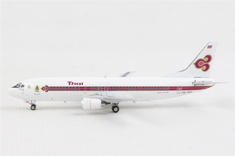 Phoenix Thai Airways for Boeing 737-400 HS-TDH King’s logo 1/400 plane Pre-built