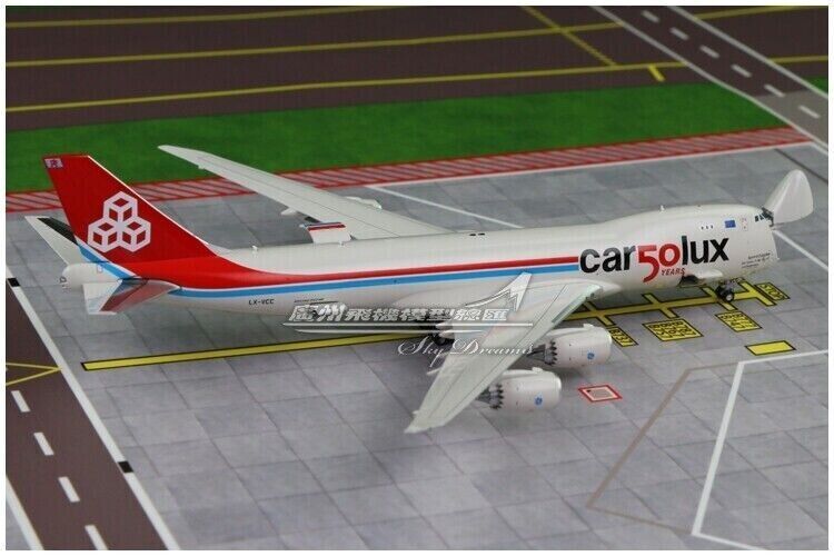 1:400 JC Wings Cargolux BOEING 747-8F Airfreighter Plane Diecast Aircraft Model