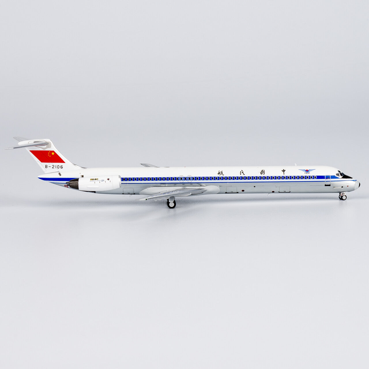 1:400 NGmodels CAAC McDonnell Douglas MD-82 B-2106 Airplane Diecast Plane Model