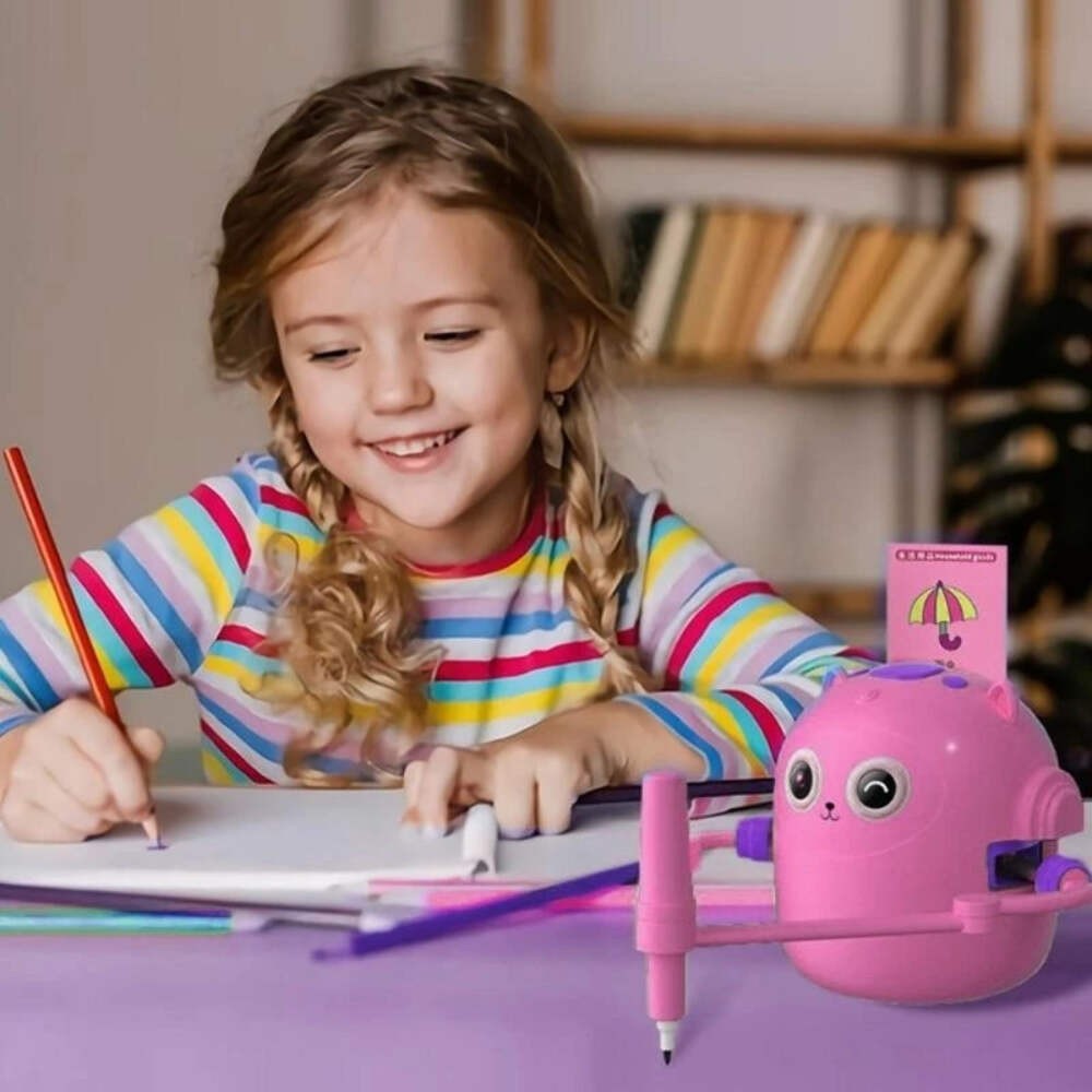 Interactive Educational Drawing Robot Toy for Kids