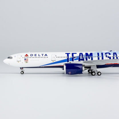 NG 1/400 Delta Air Lines A330-900neo N411DX TEAM USA alloy aircraft model