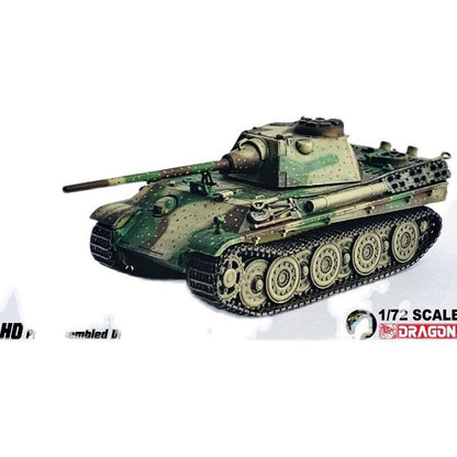 Dragon 63216 WWII German Leopard F Medium Tank Sd.Kfz.171 Finished 1/72 Model