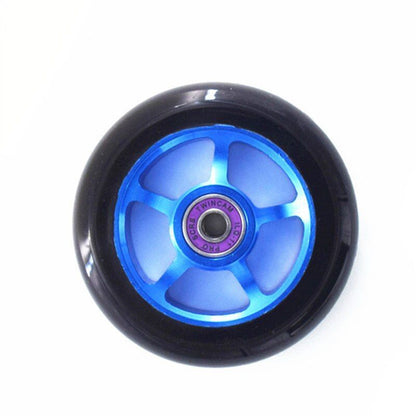 2 High Precision Aluminum Alloy Hub Scooter Wheel Heavy Speed Roller 100mm 88 A