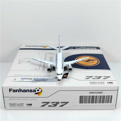 1:400 JC Wings Lufthansa BOEING B737-300 Passenger Airplane Diecast Model