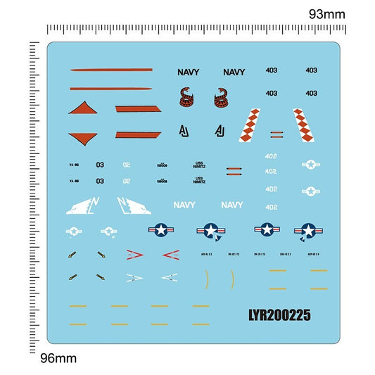 Model Upgrade Part SSPZ200204 1/200 US Corsair II A-7 Intruder Model Water Stick