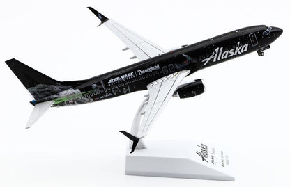 1:200 JC Wings Alaska BOEING B737-800 Passenger Airplane Diecast Aircraft Model