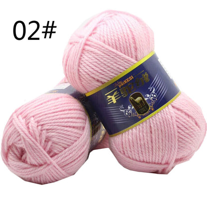 Hot Sale 100g Camel Velvet Thick Yarn Cashmere Hand Knitting Crochet Crafts Yarn