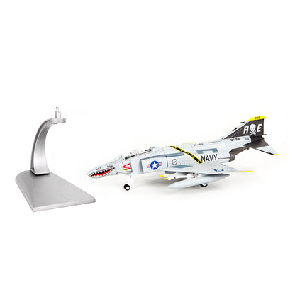 1:100 American F-4C Ghost Attack Aircraft Alloy Fighter Model Aircraft Ornaments
