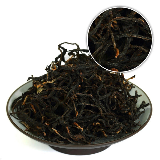 500g Supreme Yunnan Black Tea Wild Ancient Tree Chinese Fengqing Dian Hong