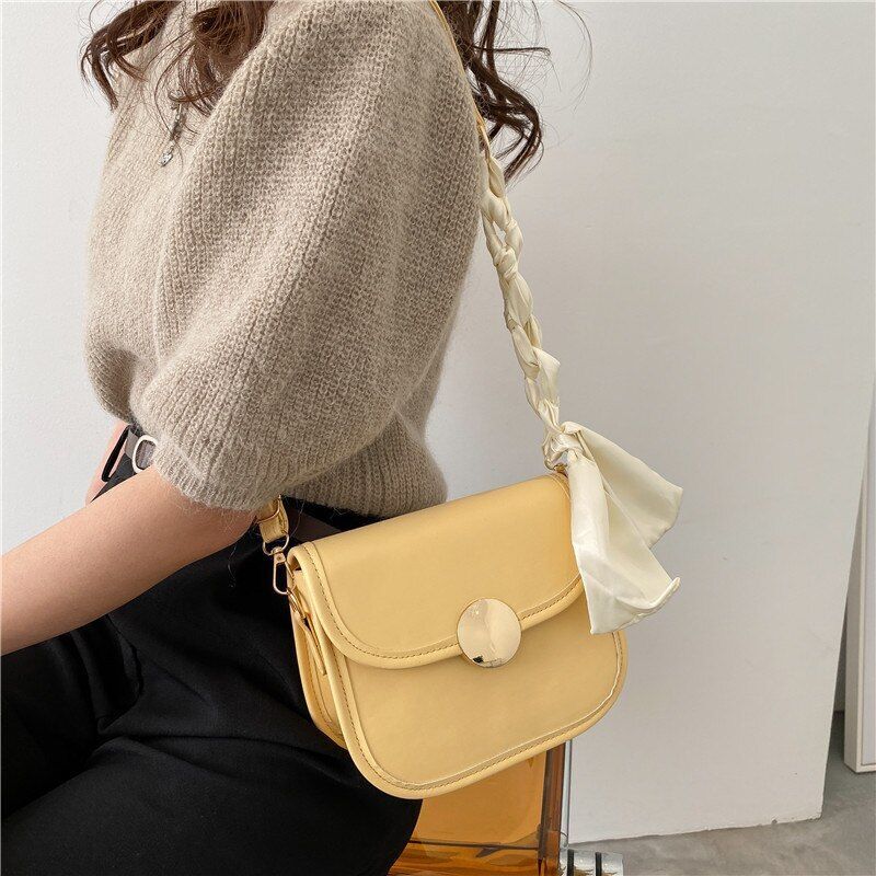 Handbags Synthetic Leather Small Shoulder Messenger Clutches Crossbody Bags Flap
