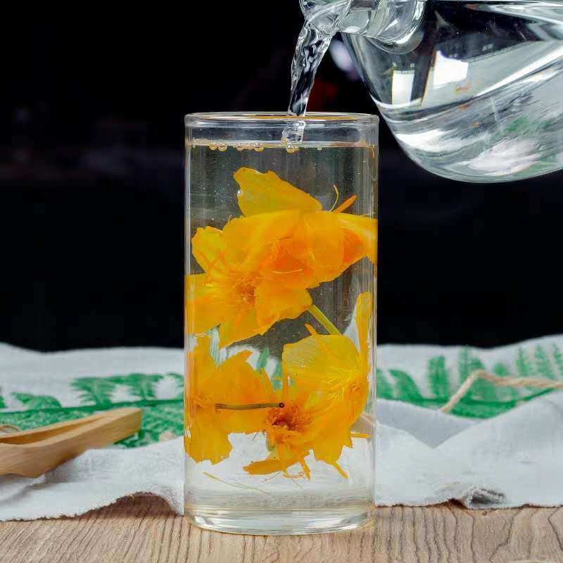 Dry garden nasturtium flower Indian Cres China herbal tea-