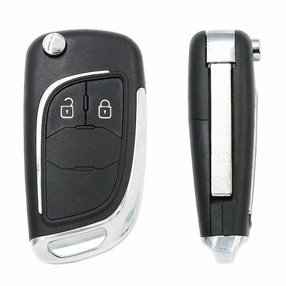 Flip Remote Key Shell Case Fob for Opel 2/3/4/5 Button Astra J Mokka Insignia 1x