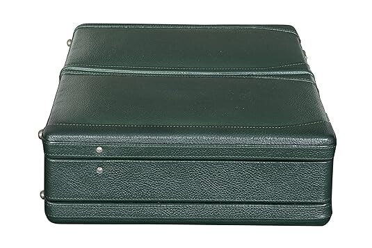 New Leather Travel Briefcase Side Combination Lock Office Business Handbag