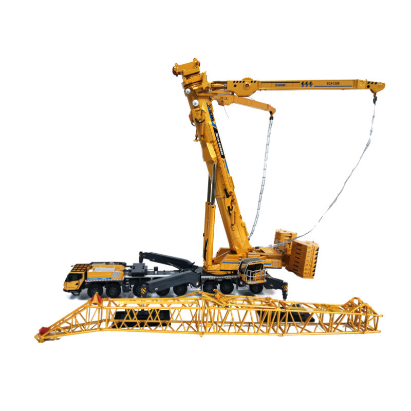 1:50 XCMG XCA1200 All Terrain Crane Construction Machine Equipment Diecast Model