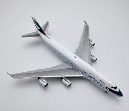 1:400 YY Wings CATHAY PACIFIC BOEING 747-400 Passenger Airplane Diecast Model