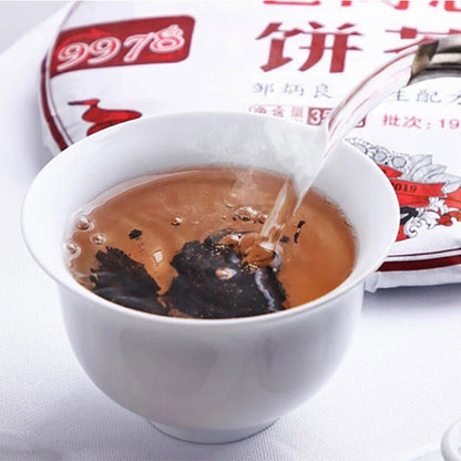 2019 LaoTongZhi 9978 batch 191 Ripe Puer Yunnan Old Comrade Haiwan Shu Puer Tea