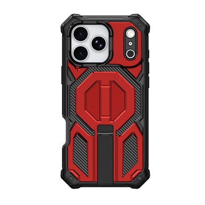 Apple 17 with front frame magnetic suction bracket three-proof mobile phone case