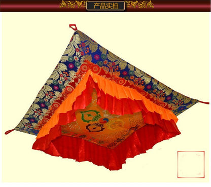 1 M Buddhist Embroidery Buddha Hanging Altar Vajra Suspended Ceiling Curtain