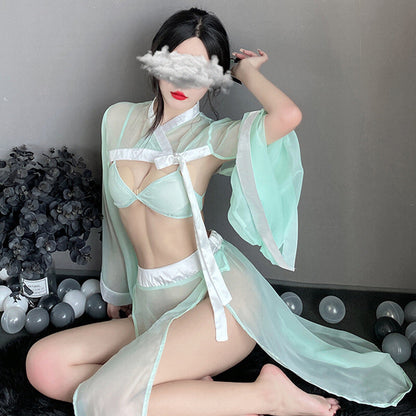 Sexy Chinese Traditional Outfit Underwear Lingerie Cosplay Fairy Dress Nightwear